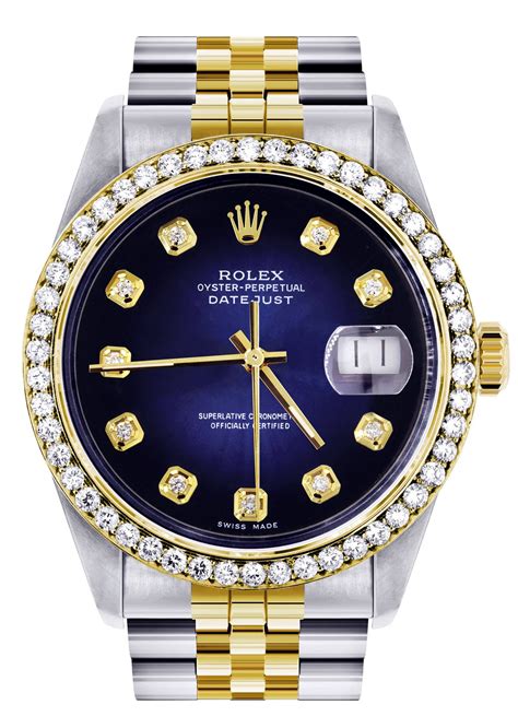 diamond rolex watch for men|rolex with diamonds men's.